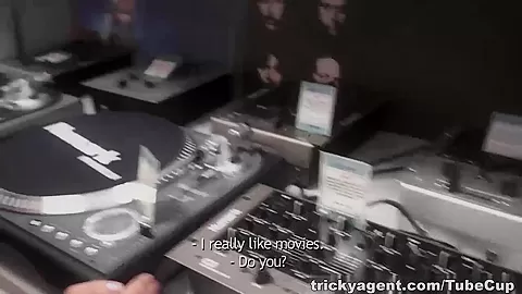 Her first porn casting movie