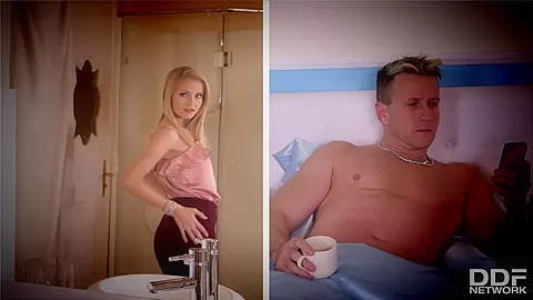 Epic Morning Glory Footjob - PornWorld