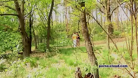 Outdoor secret fuck