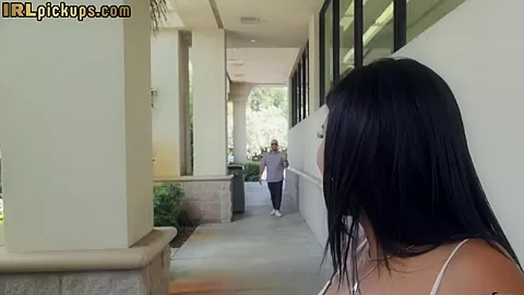 Bigbooty and big tits reality busty babe in POV casting sex