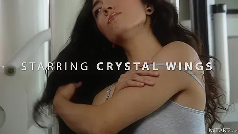 Hit The Gym - Crystal Wings - Met-Art