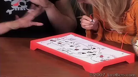 Tristen and Stephanie play Strip Surgery