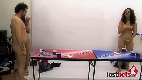 Strip Beer Pong with Franco Holly Dick and Zayda