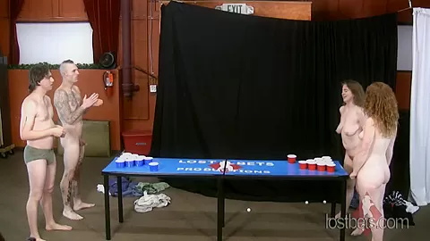Strip Beer Pong with Johnny Joe Kat and Daisy