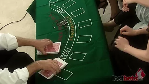 Strip Blackjack with Mika Sammy and Julie