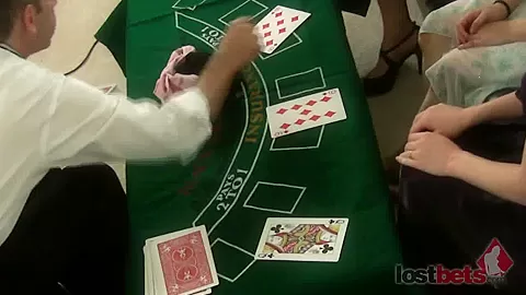 Strip Blackjack with Mika Sammy and Julie