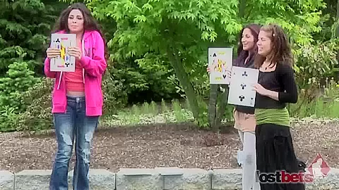 Strip High Card with Erica, Fern, and Anastasia