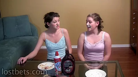 Ashley and Kala PieEating Contest