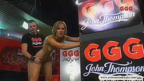 Horny pornstar in Amazing Bukkake, College sex movie