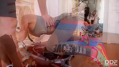 Post Workout Footjob - PornWorld