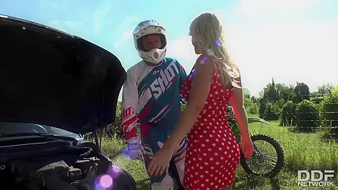 Motorbike Her Asshole - PornWorld