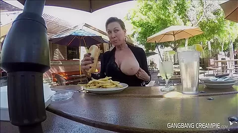 Granny Video - Gangbangcreampie