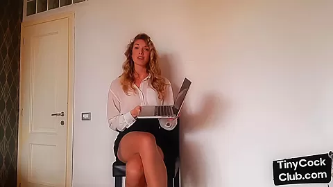 SPH solo babe humiliates smallcock lads in dirty talking vid