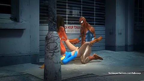 Spiders love juicy pussy