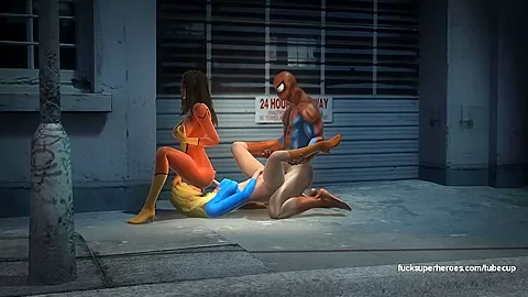 Spiders love juicy pussy