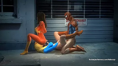 Spiders love juicy pussy