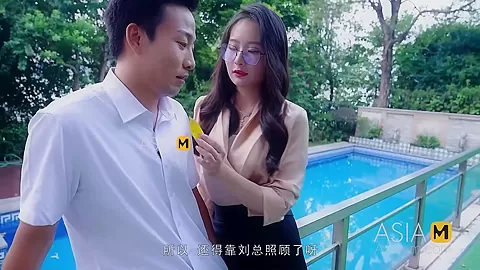 ModelMedia Asia-Female Secretary Sex Business-Guo Tong Tong-MSD-054-Best Original Asia Porn Video