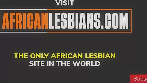 Nigerian girls meet for hot lesbian shower and rough pussy rub