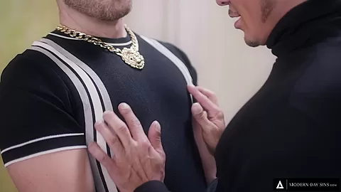 MODERN-DAY SINS - Hot MILF Organizes BISEXUAL MMF THREESOME At Open Casting Call!