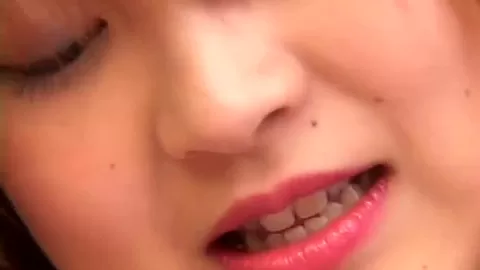 Spit roasted asian teen 18+ slut enjoys double cock