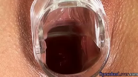 Gaped and fingered shaved pussyhole from a blonde wet teen 18+