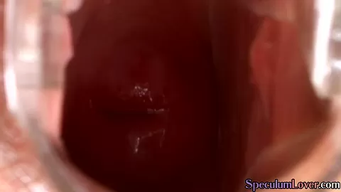 Gaped and fingered shaved pussyhole from a blonde wet teen 18+