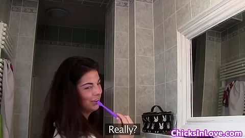 Real lesbian couple make a pussylicking video