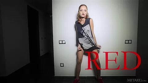 Black White Red - Michelle H - Met-Art