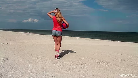 After Volleyball - Kaleesy - Met-Art