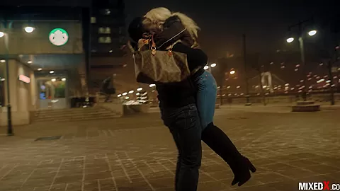 STEPBROTHER STRETCHING VERY HARD HIS Step sister TIGHT PUSSY DURING THE NIGHT