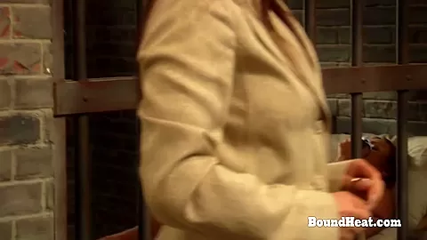 The Education of Adela: Lesbian Slave In Prison Plays With Mistress's Panties