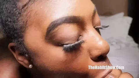 thick chocolate ambititous booty swallows balls deep bbc