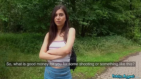 Horny Sexy Tourist Fucked In Forest - PublicAgent