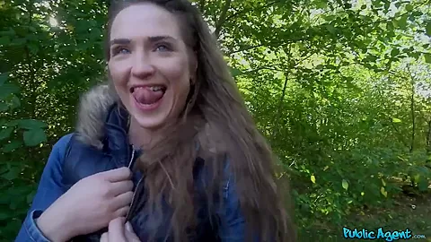 Party Babe Fucks By The Lake - PublicAgent