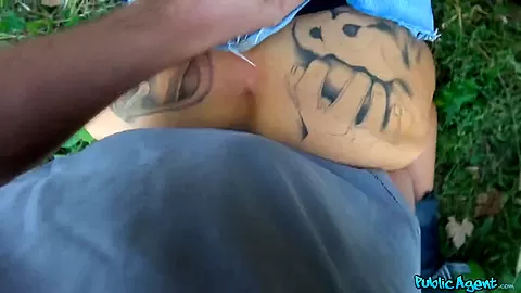 Teasing Dirty Talking Busty Blonde - PublicAgent