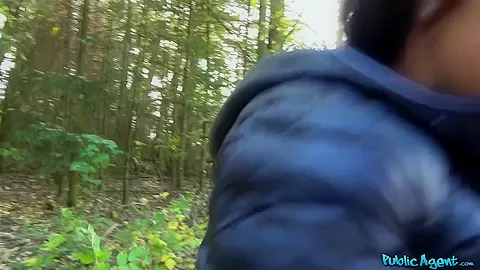 Tight Czech Pussy Fucked In Forest - PublicAgent
