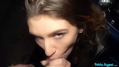 Sexy Models Night Time Public Fuck - PublicAgent