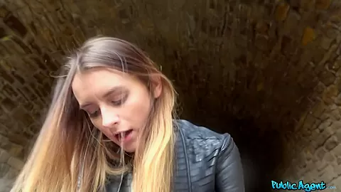 Pantyless And Fucked Hard - PublicAgent