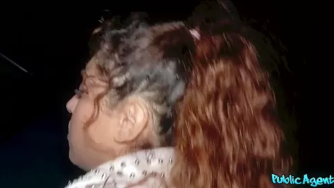 Cute Mexican Rubs Cum Over Her Ass - PublicAgent