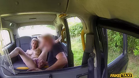 Naughty Blonde Caught Red-Handed - FakeTaxi