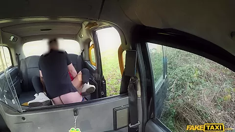 Festive Taxi Fuck With Busty Blonde - FakeTaxi
