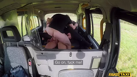 Greedy Blonde Milf Wants Two Cocks - FakeTaxi