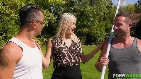 Two Dicks Make Her Cum - PornWorld