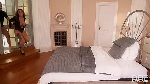 Two Cocks Up Her Pussy - PornWorld