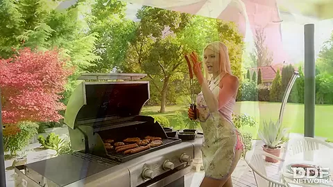 Two Cocks Up Her Crotch - PornWorld