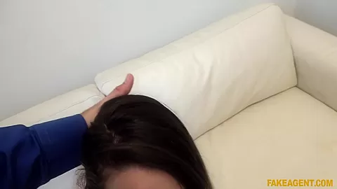 Hard Desk Fuck With Italian Minx - FakeAgent