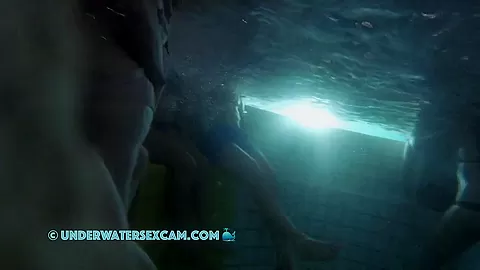 This Poor Horny Man Is About To Burst His Swimming Trunks
