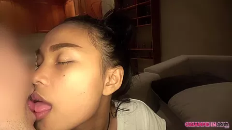 Asian teen 18+ spinner creampied by a sex tourist