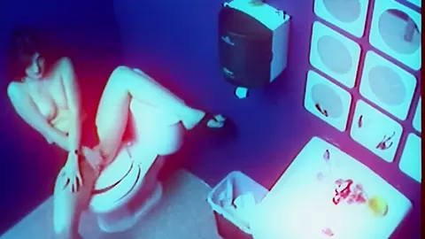 Masturbating slut caught on spy cam