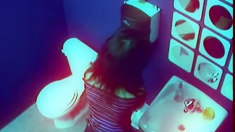 Masturbating slut caught on spy cam